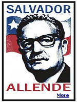 On September 11, 1973, a military coup removed Allende's government from power. Salvador Allende died fighting in the presidential palace in Santiago.